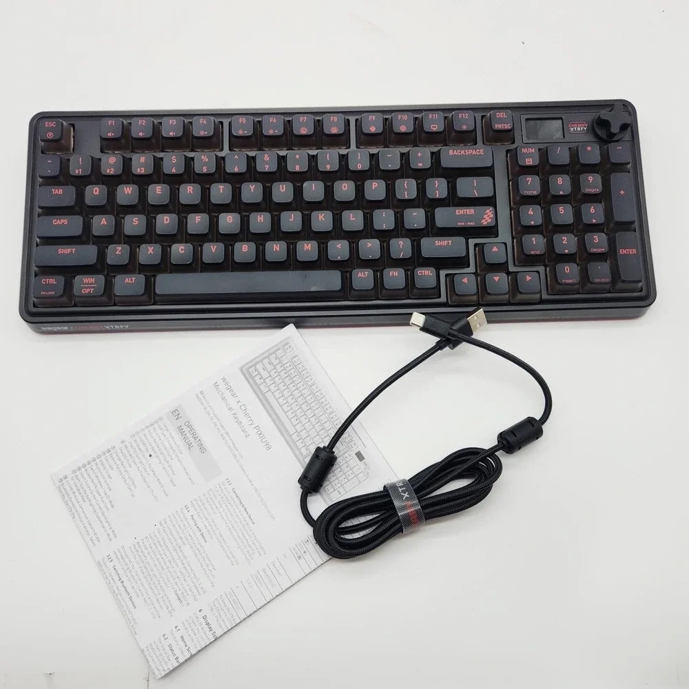 Wegear PIXIU 98 Mechanical Gaming Keyboard Cherry MX2A Red Switches 8K Hz RGB